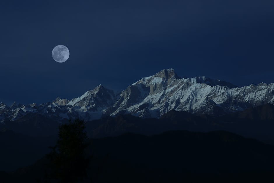 Flagge auf dem Mond hissen