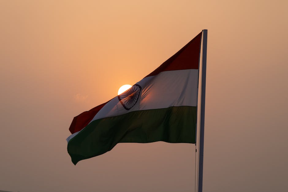 Flagge auf dem Mond