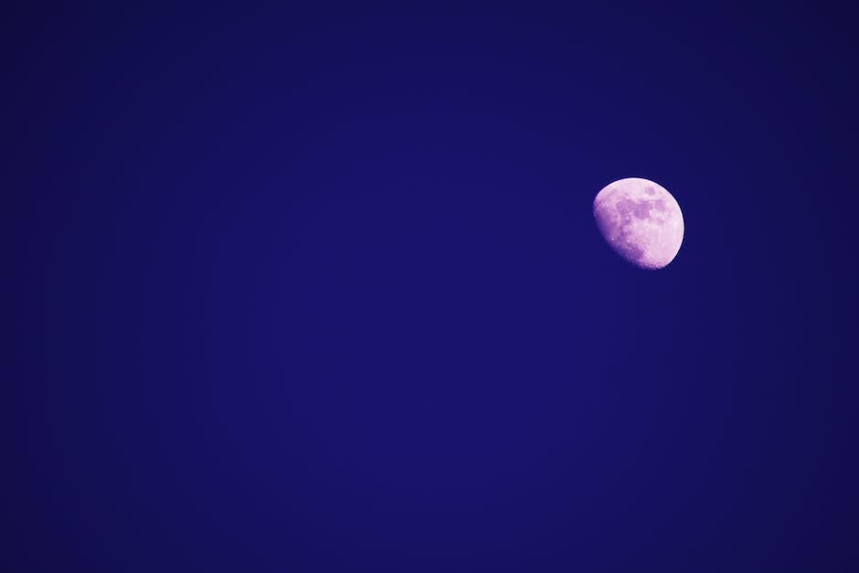 Flagge der Vereinigten Staaten auf dem Mond gehisst