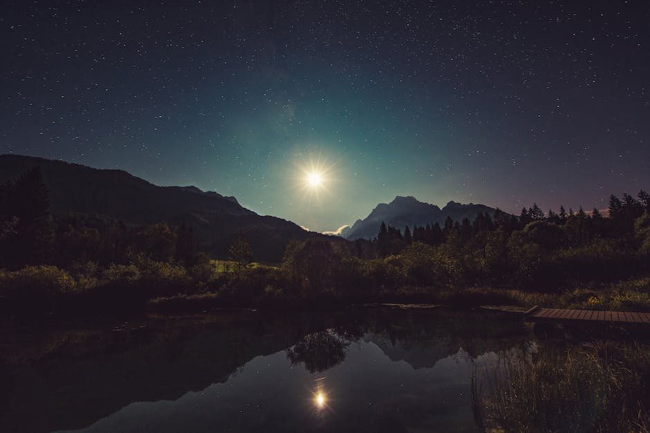 Flaggen auf dem Mond hissen