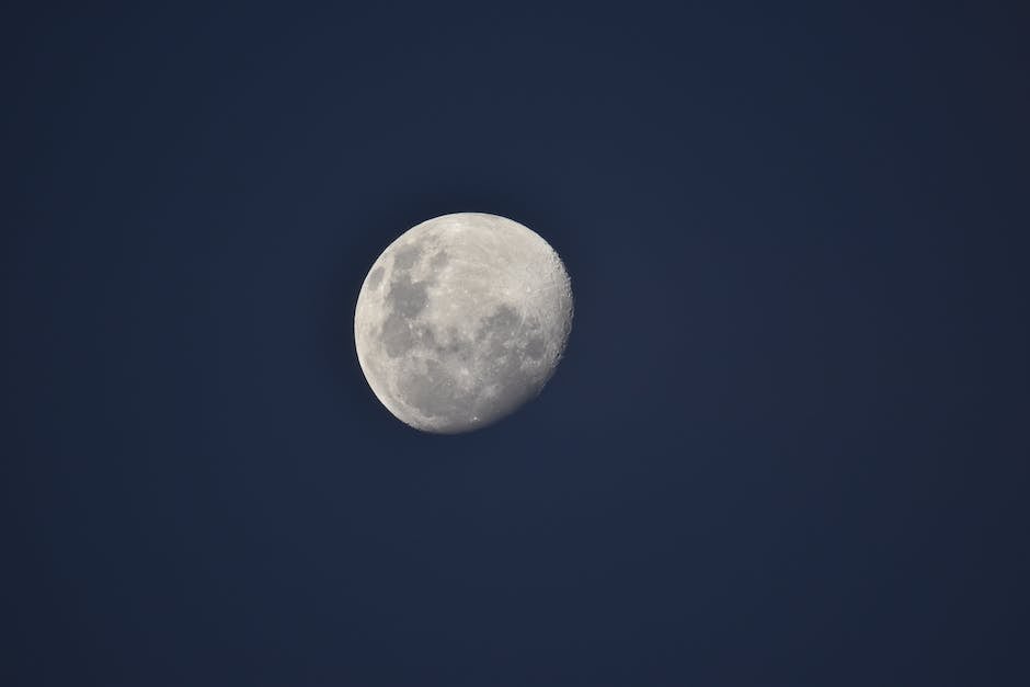  Abnehmender Mond - Zeitpunkt der Visibilität Beginning