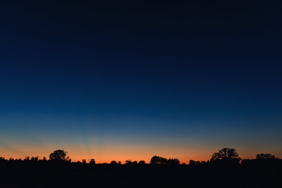 Abnehmender Mond im Oktober