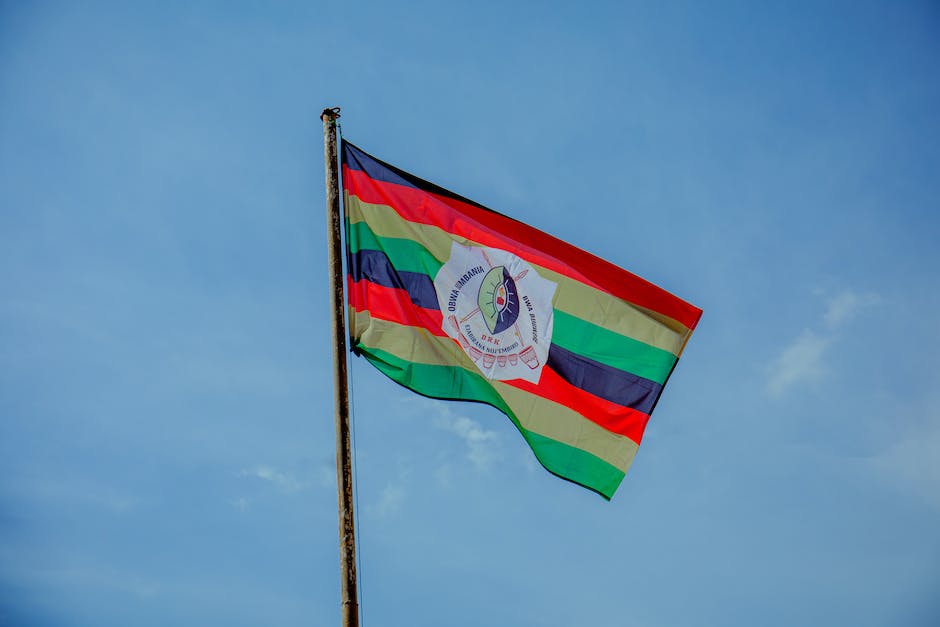  Flagge auf dem Mond hissen